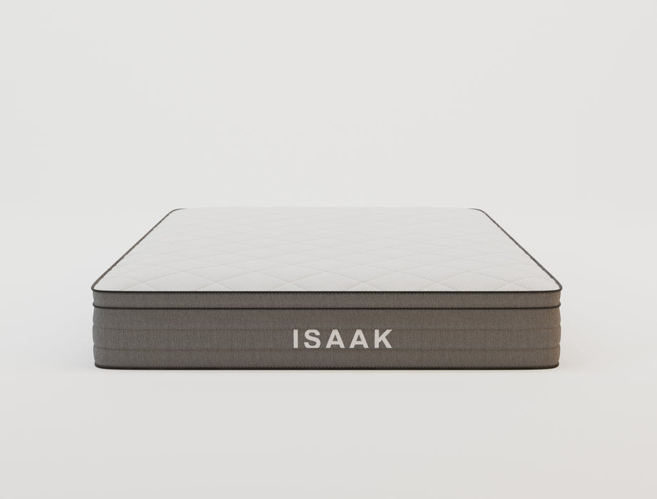 Isaak Comfort Deluxe Grey Fabric Mattress