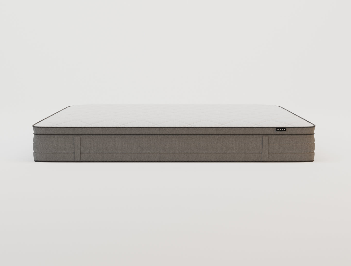 Isaak Comfort Deluxe Grey Fabric Mattress