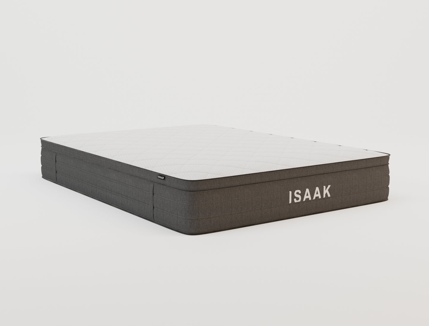 Isaak Hybrid Premium Charcoal Fabric Mattress