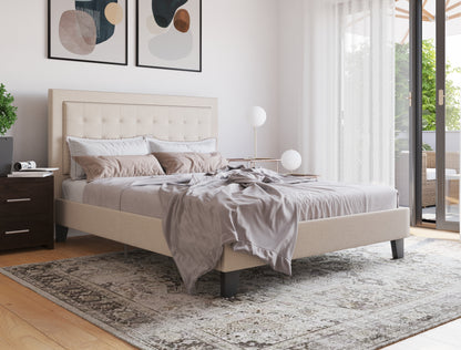 Florence Beige Fabric Bed Frame