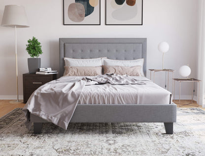 Florence Grey Fabric Bed Frame