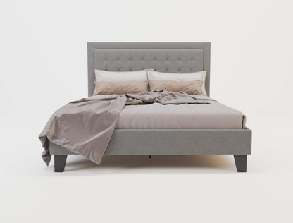 Florence Grey Fabric Bed Frame